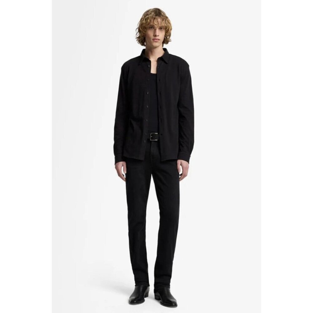 GUC 7 for All Mankind Slimmy Jean in Black Onyx Size 31